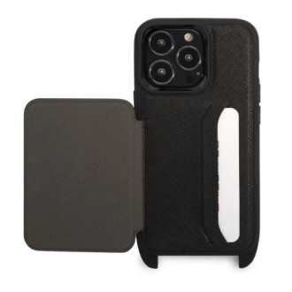 Karl Lagerfeld KLHCP13LSAKCHSK iPhone 13 Pro / 13 6,1&quot; pevné pouzdro Saffiano Karl &amp; Choupette Embossed