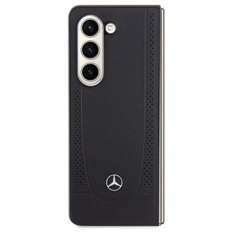 Kožené pouzdro Mercedes Urban pro Samsung Galaxy Z Fold 5 - černé