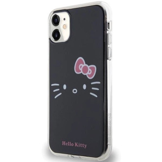 Pouzdro Hello Kitty IML Kitty Face pro iPhone 11 / Xr - černé