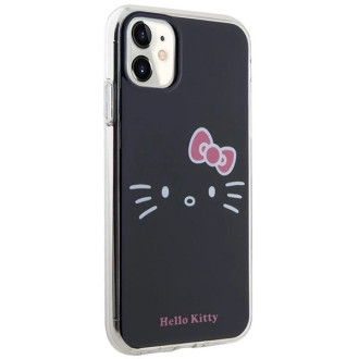 Pouzdro Hello Kitty IML Kitty Face pro iPhone 11 / Xr - černé