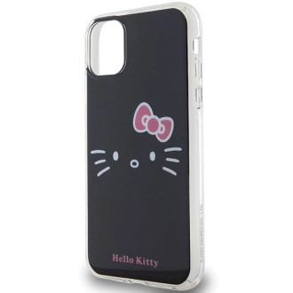 Pouzdro Hello Kitty IML Kitty Face pro iPhone 11 / Xr - černé