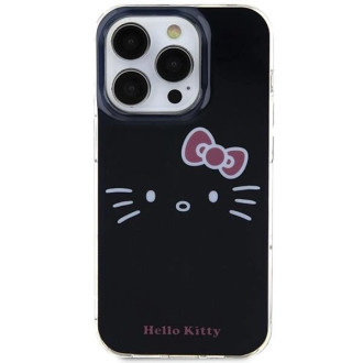 Pouzdro Hello Kitty IML Kitty Face pro iPhone 14 Pro - černé