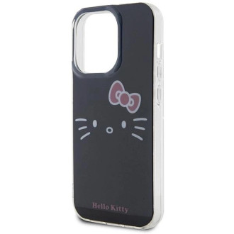Pouzdro Hello Kitty IML Kitty Face pro iPhone 14 Pro - černé