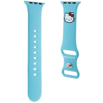 Hello Kitty silikonový řemínek na hlavu pro Apple Watch 38/40/41mm - modrý