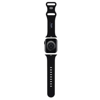 Hello Kitty silikonový Kitty řemínek na hlavu pro Apple Watch 38/40/41mm - černý