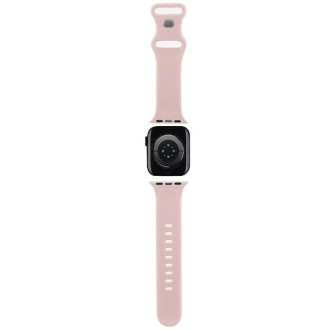 Hello Kitty silikonový graffiti řemínek pro Apple Watch 38/40/41 mm – růžový