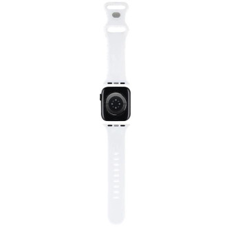 Silikonový řemínek Hello Kitty pro Apple Watch 38/40/41 mm - černý