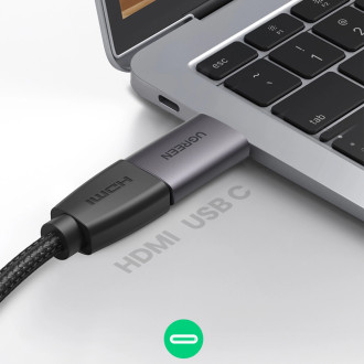 Ugreen US320 USB-C HDMI adaptér - šedý