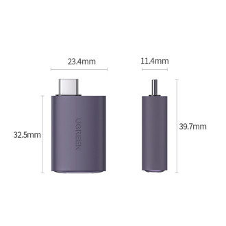 Ugreen US320 USB-C HDMI adaptér - šedý