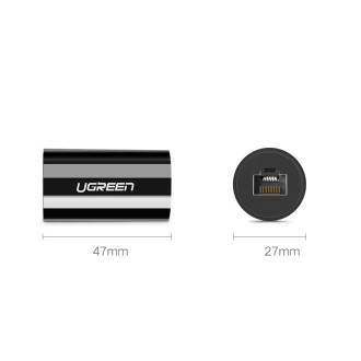 Ugreen NW116 síťový konektor RJ45 - černý