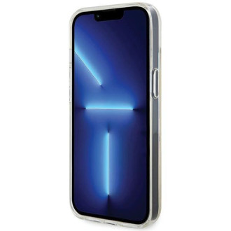 Guess IML Faceted Mirror Disco Iridescent pouzdro pro iPhone 12/12 Pro - vícebarevné