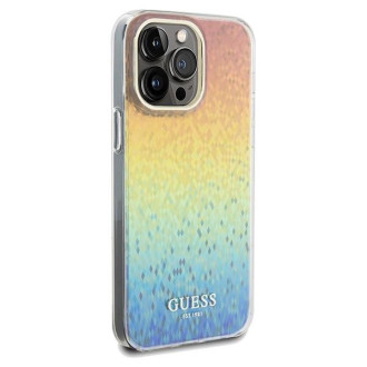 Guess IML Faceted Mirror Disco Iridescent pouzdro pro iPhone 13 Pro / 13 - vícebarevné