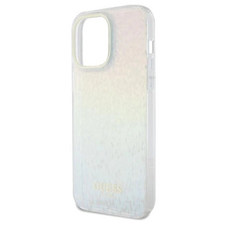 Guess IML Faceted Mirror Disco Iridescent pouzdro pro iPhone 13 Pro / 13 - vícebarevné