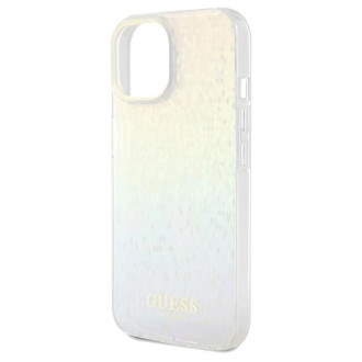 Guess IML Faceted Mirror Disco Iridescent pouzdro pro iPhone 14 / 15 / 13 - vícebarevné
