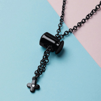 Replacment metal band bracelet strap for Xiaomi Mi Band 6 / 5 / 4 / 3 black