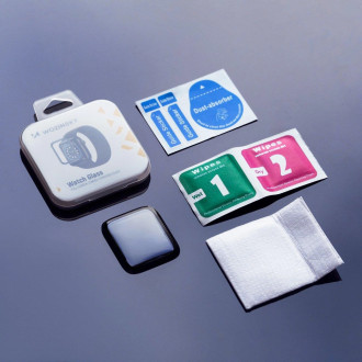 Hybridní sklo Wozinsky Watch Glass pro Apple Watch 7 45 mm černé