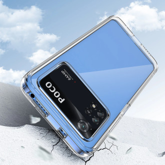 Outer Space Case pro kryt Xiaomi Poco M4 Pro s pružným rámečkem modrý