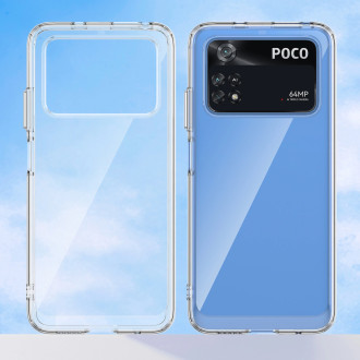 Outer Space Case pro kryt Xiaomi Poco M4 Pro s pružným rámečkem modrý