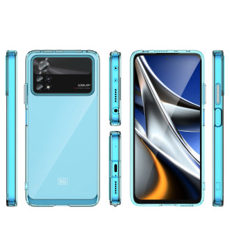 Outer Space Case pro kryt Xiaomi Poco X4 Pro 5G s pružným rámem černý