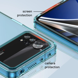 Outer Space Case pro kryt Xiaomi Poco X4 Pro 5G s pružným rámem černý