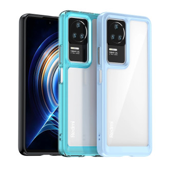 Outer Space Case pro kryt Xiaomi Poco F4 5G s pružným rámečkem černý