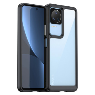 Outer Space Case pro kryt Xiaomi Poco F4 5G s pružným rámečkem černý