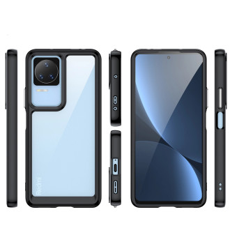 Outer Space Case pro kryt Xiaomi Poco F4 5G s pružným rámečkem modrý