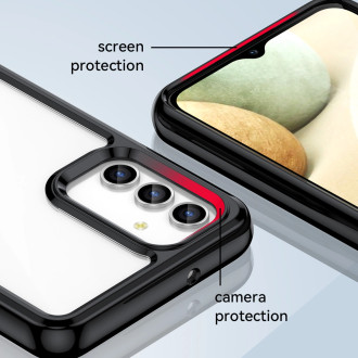 Outer Space Case pro kryt Samsung Galaxy A13 5G s flexibilním průhledným rámečkem