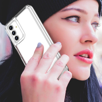 Outer Space Case pro kryt Samsung Galaxy A13 5G s flexibilním průhledným rámečkem