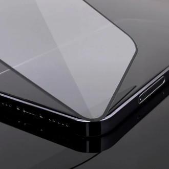 Wozinsky Super Durable Full Glue Tempered Glass Full Screen With Frame Case Friendly Motorola Moto G62 Black