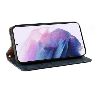 Magnet Strap Case Case For Samsung Galaxy A23 5G Flip Wallet Mini Lanyard Stand Blue