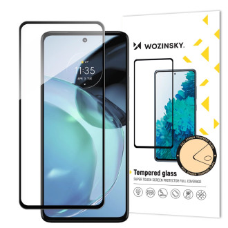 Wozinsky Full Glue Tempered Glass Tempered Glass Pro Motorola Moto G72 9H Full Screen Protector s černým rámem