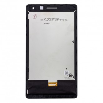 Huawei Mediapad T3 7 3G - BG2-W09 LCD Display + Dotyková Deska + Přední Kryt Black (Service Pack)