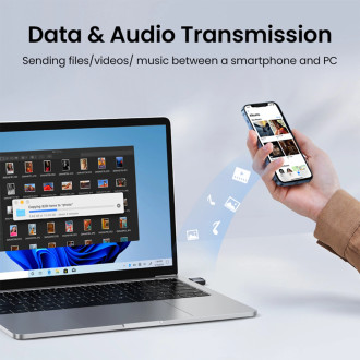 Ugreen CM390 5.0 USB Bluetooth adaptér - černý