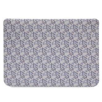 Pouzdro Guess GCube Stripes pro 14" notebook - modré