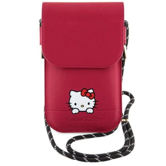 Kabelka Hello Kitty Leather Daydreaming Cord - růžová