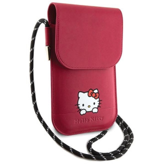 Kabelka Hello Kitty Leather Daydreaming Cord - růžová