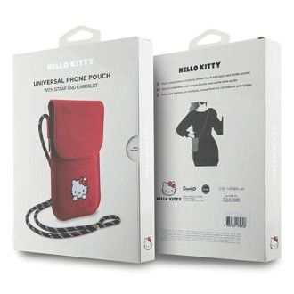 Kabelka Hello Kitty Leather Daydreaming Cord - růžová
