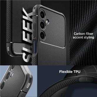 Pouzdro Spigen Rugged Armor pro Samsung Galaxy A25 5G - matné černé