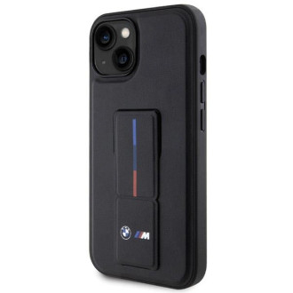 Pouzdro BMW Grip Hot Stamp pro iPhone 15 / 14 / 13 - černé