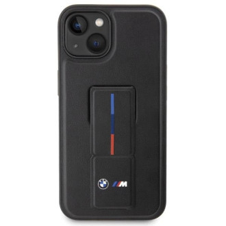 Pouzdro BMW Grip Hot Stamp pro iPhone 15 / 14 / 13 - černé
