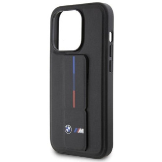 Pouzdro BMW Grip Hot Stamp pro iPhone 15 Pro Max - černé
