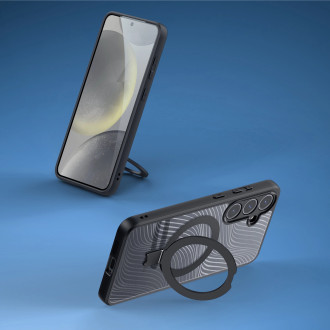 Pouzdro Dux Ducis Aimo Mag Armored MagSafe pro Samsung Galaxy S24+ - černé
