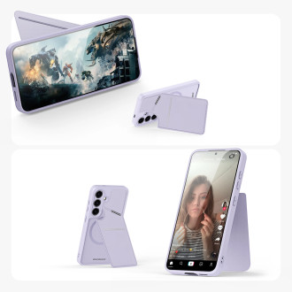 Pouzdro Rafi II Mag pro Samsung S24 - Purple