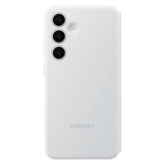 Pouzdro Samsung Smart View Wallet EF-ZS921CWEGWW s chlopní pro Samsung Galaxy S24 – bílé