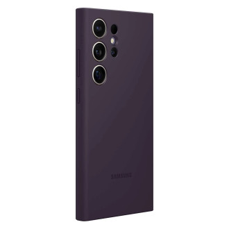 Silikonové pouzdro Samsung EF-PS928TEEGWW pro Samsung Galaxy S24 Ultra - tmavě fialové