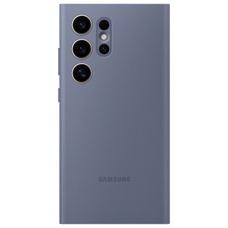 Flipové pouzdro Samsung Smart View Wallet EF-ZS928CVEGWW pro Samsung Galaxy S24 Ultra – fialové