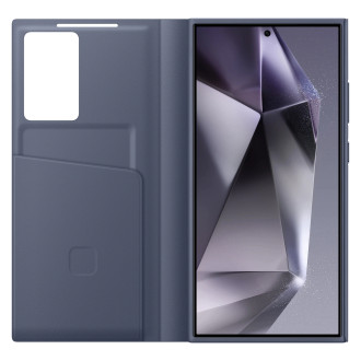 Flipové pouzdro Samsung Smart View Wallet EF-ZS928CVEGWW pro Samsung Galaxy S24 Ultra – fialové