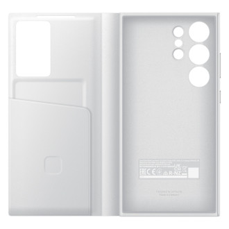 Flipové pouzdro Samsung Smart View Wallet EF-ZS928CWEGWW pro Samsung Galaxy S24 Ultra – bílé