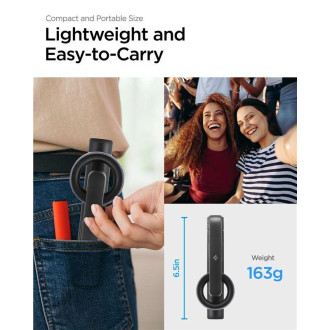 Selfie tyč Spigen S570W MagSafe stativ s Bluetooth - černý
